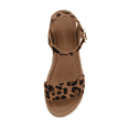 thumbnail image 6 of Cushionaire Melissa Espadrille Platform Sandals For Women with Adjustable Ankle Strap and Memory Foam Insole - Comfortable Womens Wedge Flatform Sandals for Summer, 6 of 6