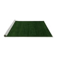 thumbnail image 2 of Ahgly Company Machine Washable Indoor Round Oriental Green Modern Area Rugs, 4' Round, 2 of 4