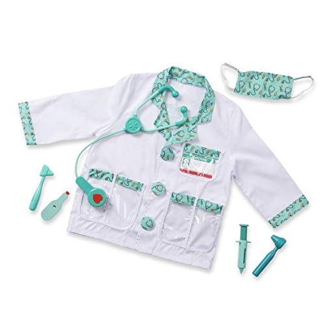 Set de disfraces Doctor de Melissa & Doug, 7 piezas