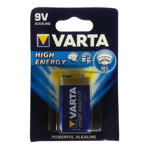 Varta 9 Volt High Energy Battery