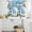 Blue, variant on Lighthouse Kitchen Curtains Sets for Windows 24 Inch Length, Blue Coastal Nautical Ocean Beach Palm Tree Rod Pocket Window Treatments Tier Curtains and Valances Set for Bedroom/Bathroom