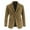 Khaki Mens Corduroy Jackets, variant on Big and Tall Christmas Blazers for Men Formal Corduroy Jacket Business Tailored Fit Notched Collar Winter Suit Jackets