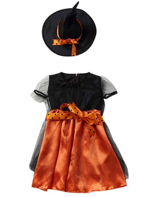 Bangus Fairytale Witch Cute Witch Costume Deluxe Set for Girls(3-13T ...