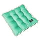 thumbnail image 2 of Cojín tapizado floral para silla, 40,6 x 40,6 x 8,9 cm, de espuma gruesa, suave, para asiento | Cojín de poliéster multicolor para cocina, comedor, patio, oficina y hogar., 2 of 6