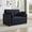 Black, variant on GAOHAPY 52" Loveseat Sleeper Sofa Bed,2 in 1 Convertible Floor Sofa Bed for Small Spaces,Pull Out Couch with Deep Seat,2 Pillows and Solid Frame Floor Couch for Living Room,Apartment
