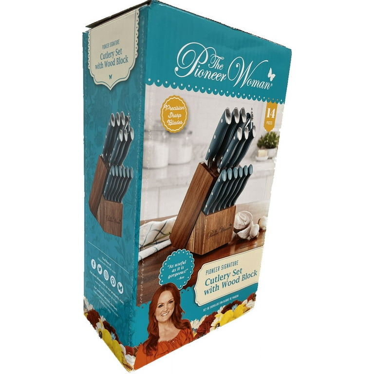 Pioneer Woman 14 piece knife set review 