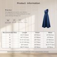 thumbnail image 5 of TiaoBug Girls' Sleeveless One Shoulder Rhinestone Satin Long Dress for Wedding Party Pageant Gown Lavender 16, 5 of 5
