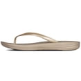 thumbnail image 3 of FitFlop E54-010: Women's Gold iQushion Super-Ergonomic Flip-Flops, 3 of 3