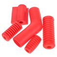 thumbnail image 1 of OUNONA 5Pcs Red Silicone Gear Shifter Lever Cover for Mountain Riding Motorbikes, 1 of 7