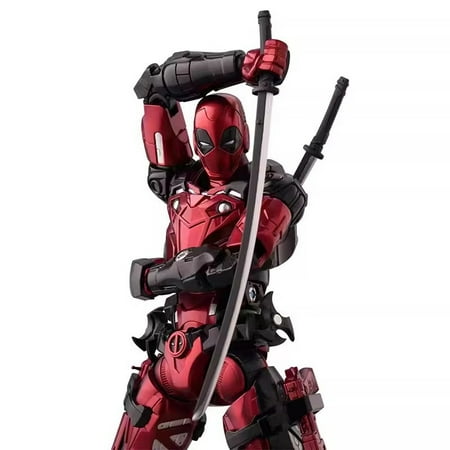Deadpool Iron Man GK Battle Armor Joints Movable Movie Character Figure