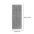 thumbnail image 2 of Mop Replacement Pads Compatible with JOYMOOP Flat Mop or Mop Bucket Set - Microfiber Flat Mop Pads for All 13" X 4.9" Squeeze Flat Floor Mop - Washable Mop Head Replacement (2 Pack,Small), 2 of 2