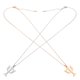 thumbnail image 3 of Collar de candelabro delicado Collar con forma de candelabro Colgante de candelabro Collar con dije Colgante de candelabro Collar de mujer elegante, 3 of 4