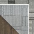 thumbnail image 5 of Nourison Nordic 4' x 6' Black Grey Modern Indoor Rug, 5 of 8