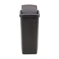 thumbnail image 2 of Rubbermaid 47 Litre Swing'N Toss Wastebasket, Black, 2 of 6