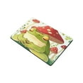 thumbnail image 3 of ZFLMY Frog Mushroom Sleeping Fast Absorption Home Diatom Mud Mats Non-Slip - Set of 2 24x16in, 3 of 4