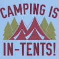 thumbnail image 3 of CafePress - Camping Is In Tents! T Shirt - Men's Classic Graphic T-Shirt, 3 of 4