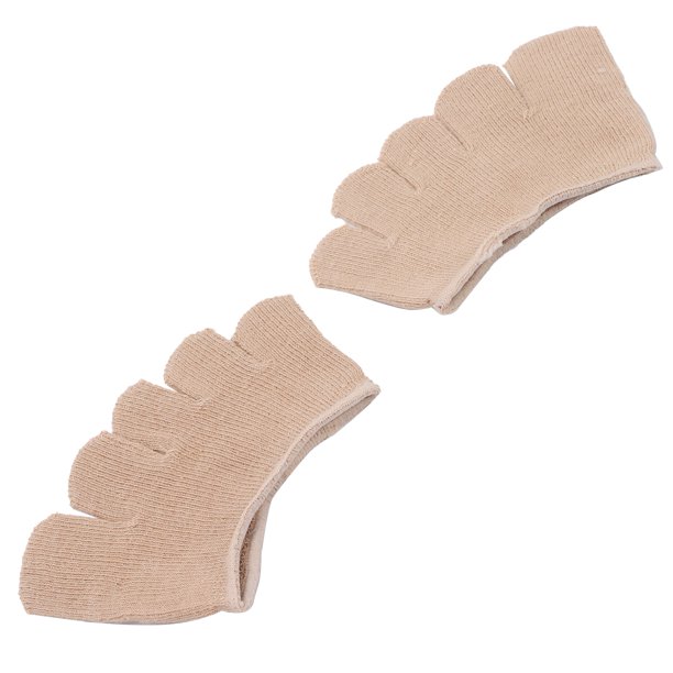 Calcetines Sin Tacón Con Separación Del Dedo Del Pie, Calcetines Transpirables Para Aliviar El Dolor En El Pie, Calcetines Sin Tacón De Algodón Para Uso Diario Para Todos Los