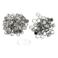 thumbnail image 4 of Pin Back Button Parts, 100 Sets Blank Button Badge Parts Set Smoothly Surfaces  For Handcraft 25mm/1.0in,32mm/1.3in, 4 of 8