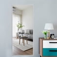 thumbnail image 2 of NeuType 59"x19" Silver Full Length Mirror Floor Mirror, 2 of 7