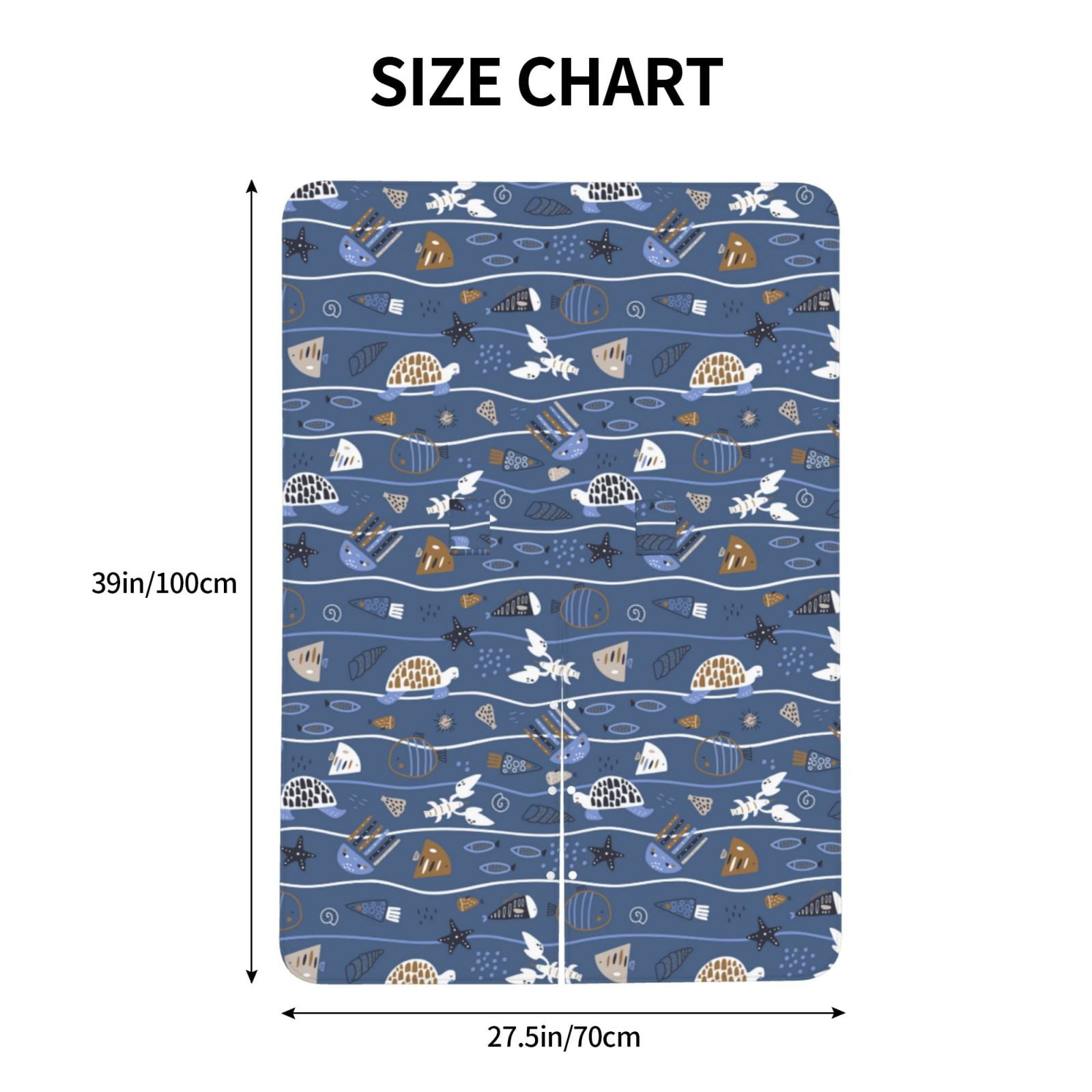 Naloa Underwater World Animals Baby Car Seat Cover, Breathable Baby Carrier Cover, Multiuse Baby Carrier Cover & Nursing Breastfeeding Cover