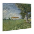 thumbnail image 4 of Stupell Industries Van Gogh Farmhouse in Corn Landscape & Nature Painting Wrapped Canvas Art Print Wall Art, 30 x 24, 4 of 8