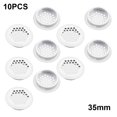 thumbnail image 1 of MYG 10 Pcs Cache-Grille Rond en Métal pour Armoire Placard Ventilation Maison, 1 of 4