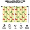 thumbnail image 2 of Blackout Kids Curtains,Yellow Cartoon Dinosaurs Pattern Childrens Insulated Curtains Set Of 2,Bedroom Essentials,Toddler Room Decor 42"x54", 2 of 5
