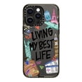 thumbnail image 4 of Funda para teléfono: Tify Impact para iPhone 15 Pro Max, color negro transparente, 4 of 6