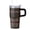 Texture-468, variant on 20oz Coffee Mug with Handle, Geometric Texture Stainless Steel Double Wall Insulated Travel Tumbler Leak-Proof