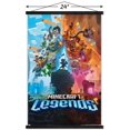 thumbnail image 3 of Minecraft: Legends - Key Art Wall Poster with Magnetic Frame, 22.375" x 34", 3 of 6