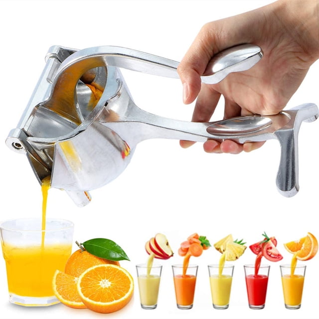 Exprimidor Manual de limón, exprimidor de cítricos de aluminio, exprimidor de frutas Simple para el hogar yeacher Exprimidor de limón