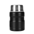 thumbnail image 2 of Termo para comida fría y caliente, recipiente para alimentos, taza térmica de 500 ml, termos de vacío, estofados Negro, 2 of 9