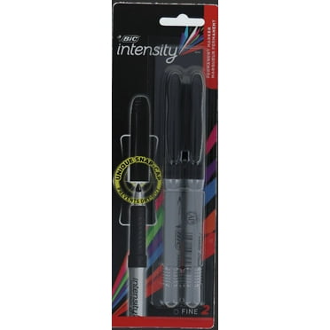 Bic, Permanent Marker Black, Count 1 - Pen/Pencil/Marker / Grab Varieties & Flavors