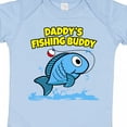 thumbnail image 4 of Inktastic Daddy's Fishing Buddy (blue) Boys or Girls Baby Bodysuit, 4 of 5