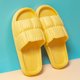 thumbnail image 1 of Zapatillas de mujer con suela blanda y degradado de estrella, sandalias de plataforma gruesas para playa de verano, zapatillas de mujer Eva para el hogar, chanclas para mujer, 1 of 4