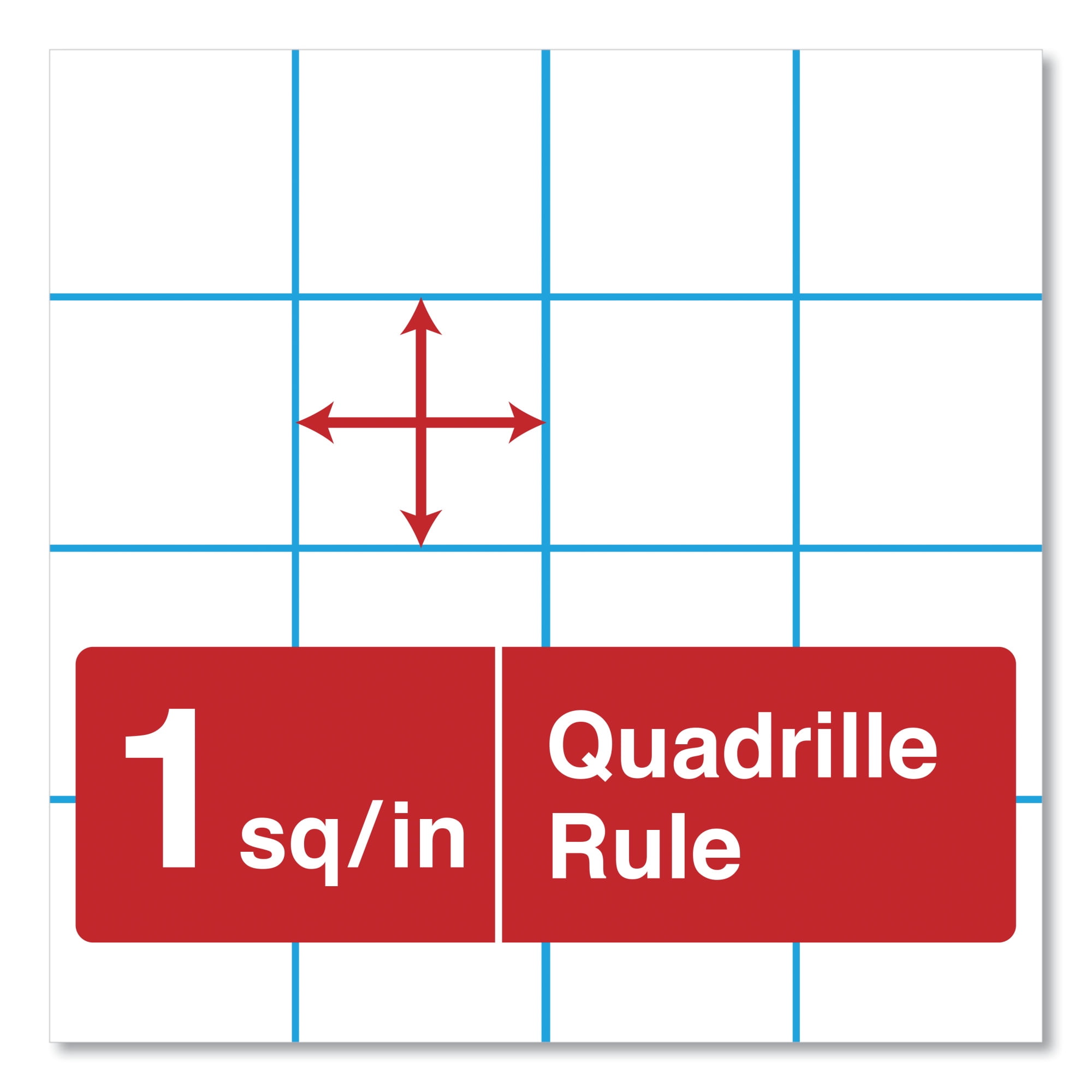 TOPS 7900 Easel Pads, Quadrille Rule, 27 x 34, White, 50 Sheets, 4