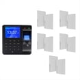 thumbnail image 1 of Reloj Biométrico de Asistencia con Reconocimiento de Dactilares RFID de 125 KHz, Registro de Tiempo, Control de Acceso A Puertas, 1 of 5