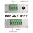thumbnail image 2 of En Stock 1 Pce Amplificateur Répéteur 4A pour Étendre Signal LED 5050 3528 Bande Lumineuse RGB Répéteur de Puissance Contrôleur de Console dans le Monde Entier, 2 of 6