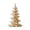 Gold Christmas Tree Figurine, variant on 4.9 Inch Light‑Up Crystal Christmas Tree Night Light,Mini Xmas Figurine Desktop Ornament for Mantel,Window Sill,Indoor Winter Holiday Home Decoration,Christmas Gift,Tree F