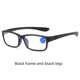 thumbnail image 2 of Gafas de presbicia, gafas de presbicia deportivas con marco de dos colores y anti luz azul, gafas de presbicia con marco negro y rojo, gafas de presbicia para hombres y mujeres, gafas claras, 2 of 5