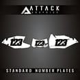 thumbnail image 2 of Attack Graphics Number Plate Backgrounds for KTM 150 XC-W (E-Start) 2019, 2 of 2