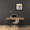 thumbnail image 3 of Boho Hue Studio 12x12 Black Ornate Wood Framed with Double Matting Museum Art Print Titled - Rainy Day, 3 of 4
