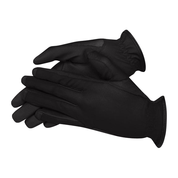 Kerrits Black Mesh Riding Gloves (Small)