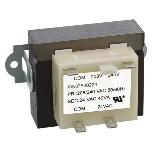 Goodman B1141643 - Replacement DyGTyX PF40224 Transformer with Terminals - 208/240 Volt to 24 Volt