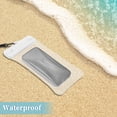 thumbnail image 2 of Ofertas Únicas 2 Pcs Bolsa Inflable Móvil Impermeable Blanca Funda Impermeable Universal Compatible con Teléfono 4.92"x9.65", 2 of 6