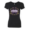 thumbnail image 2 of Wild Bobby Cheerleading All Stars Girl Sports Women Slim Fit Junior Tee, Black, Small, 2 of 5