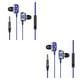 thumbnail image 1 of Auricular con cable Seitruly Altavoz Dual dinámico Interfaz de 3,5 mm Tapón de oreja de silicona, 1 of 6