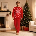thumbnail image 2 of KICILVS Matching Christmas Pajamas for Family Holiday Xmas PJs Festive Sleepwear Soft Comfy Set for Whole Family, 2 of 7
