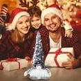 thumbnail image 4 of Gnome with LED Light Desktop Ornament Whimsical Garden Fairy Tale Figurine for Home, 4 of 7
