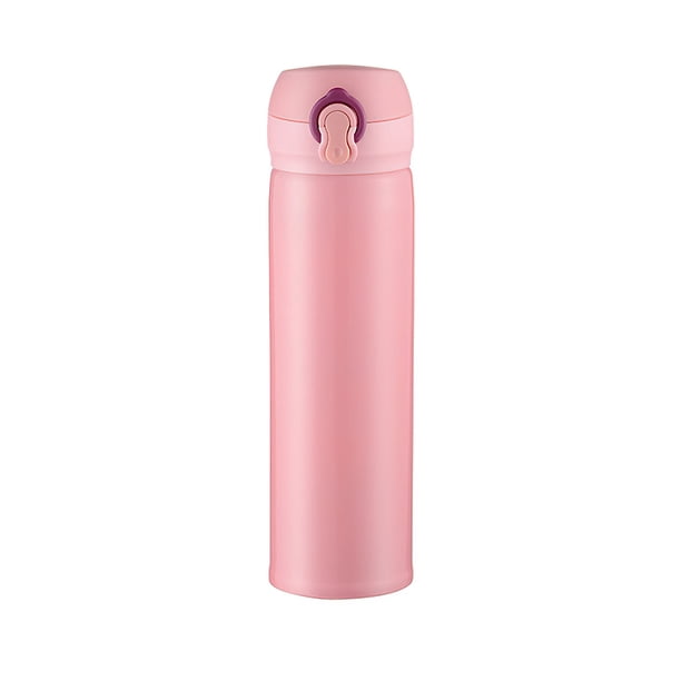 Taza Con Tapa Que Rebota De Acero Inoxidable Taza De Vacío Resistente A La Corrosión Frasco De Vacío Portátil De Acero Inoxidable Con Tapa Abatible De Rebote De Aislamiento Para Office Home Hotel Moyic HA028110-02